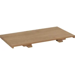 Rallonges De Tables À Manger| Allonge 50cm pour table DARIO 180cm Chêne massif ciré 50x90cm DARIO