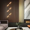 Appliques|DELMAR Applique moderne avec LED - tige noire et blanc