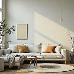 Appliques|SALEM Applique murale dorée – barre verticale minimaliste 60 cm