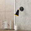 Appliques|SFAX Applique murale moderne noire, abat-jour orientable