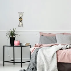 Appliques|SFAX Applique murale vintage cuivrée, lanterne filaire