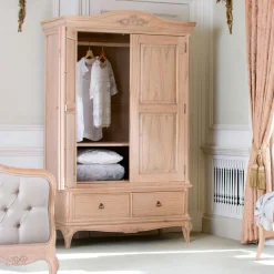 Univers Déco·Classique Chic|Armoires En Bois|BLOIS Armoire 2 portes romantique