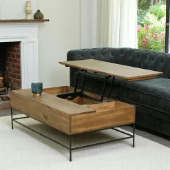 Armoires En Bois|QUEENSTOWN Armoire penderie bois recyclé brun