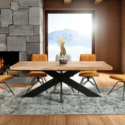 Buffets Contemporains|Buffets Contemporains|FERSCOTT 2 Bahut en chêne huilé 2 portes