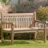 Bancs De Jardin|SUMMER Banc de jardin en Teck brut massif 120cm