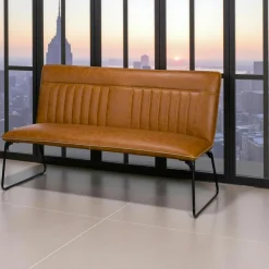 Univers Déco·Loft Industriel|OKA Banc de table industriel camel