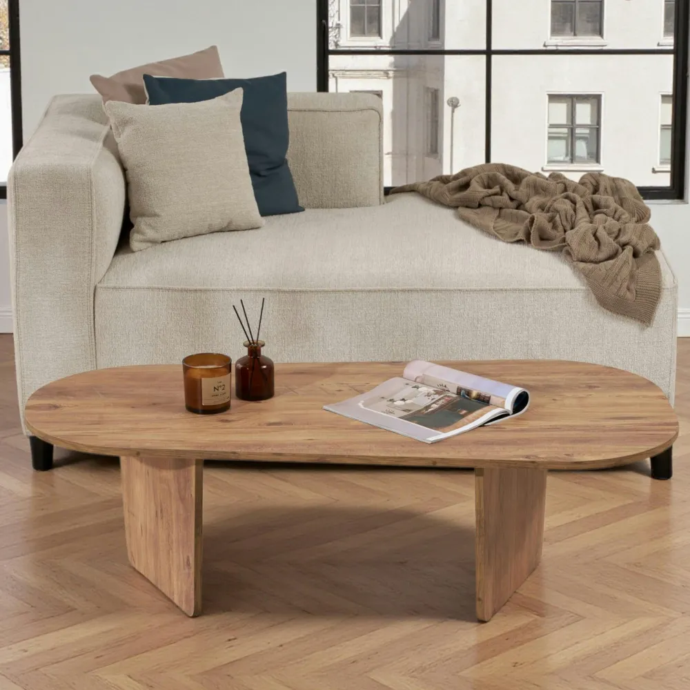 Meubles Tv En Bois|MARFA Banc TV moderne avec rangement - effet marbre