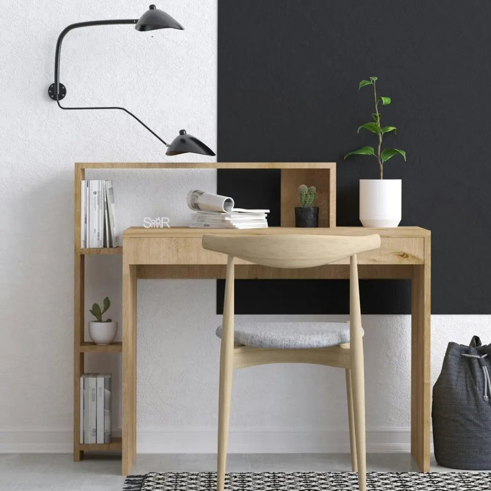 Bibliothèques En Bois|Bibliothèques En Bois|MARFA Bibliothèque blanche moderne avec rangement bas fermé