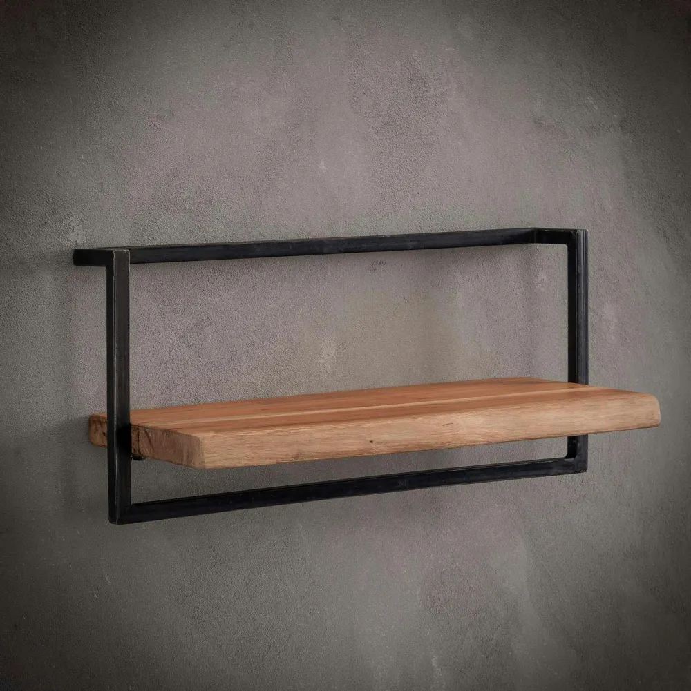 Bibliothèques En Bois|Bibliothèques En Bois|Swing Bibliothèque étagère teck recyclé