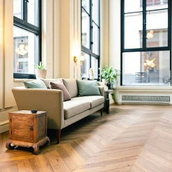 Bouts De Canapé En Bois|Maori Bout de canapé / Chevet Opium Hévéa 1 porte 55x50x55cm