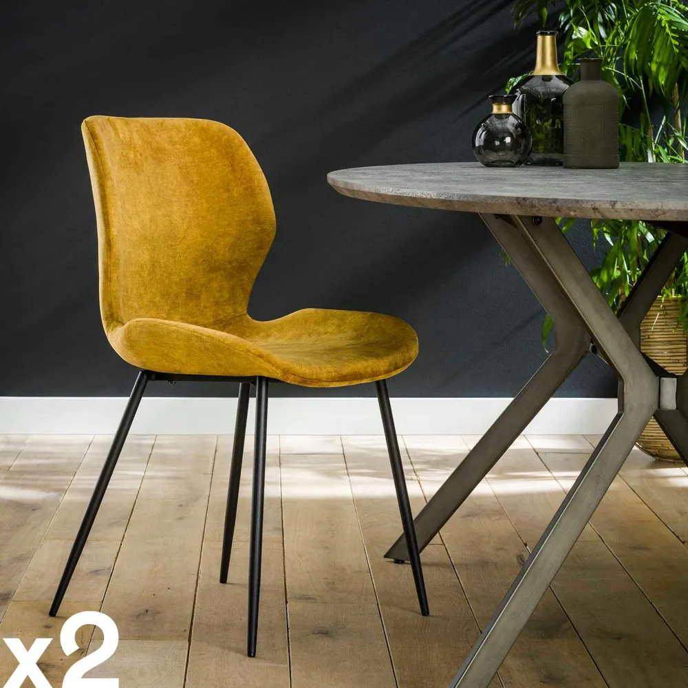 Univers Déco·Design Contemporain|OTTAWA Bout de canapé design en céramique noire marbrée