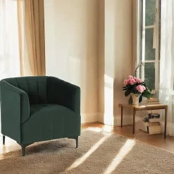 Bouts De Canapé En Bois| Bout de canapé en bois d'acacia F.S.C® rond D 40, 5 cm