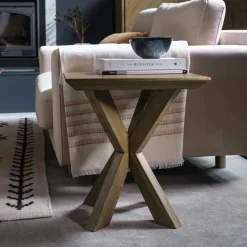 Bouts De Canapé En Bois|MANHATTAN Bout de canapé en bois de chêne