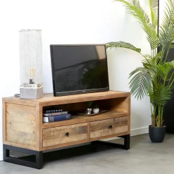 Univers Déco·Maison De Campagne|Univers Déco·Loft Industriel|BRISBANE Buffet bas bois recyclé