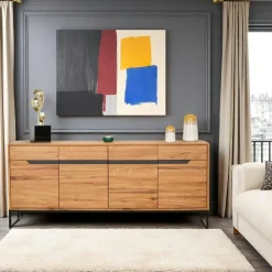 Buffets Contemporains|Buffets Contemporains|PALERME Buffet en bois de chêne huilé