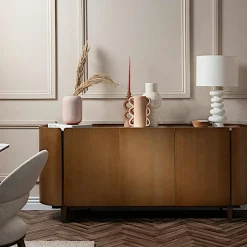 Buffets Contemporains|Buffets Contemporains|SEMPIONE Buffet en céramique blanche