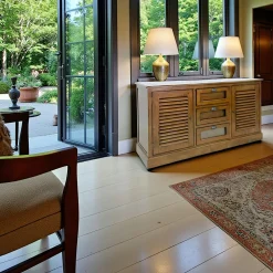 Buffets Bas|Buffet Bas|Maori Buffet Grainetier Hévéa 2 portes persiennes, 3 tiroirs 153x47,8x82cm