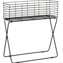 Buffets Contemporains|Buffets Contemporains|SOOMAA Buffet haut 2 portes chêne massif métal réf 30020868