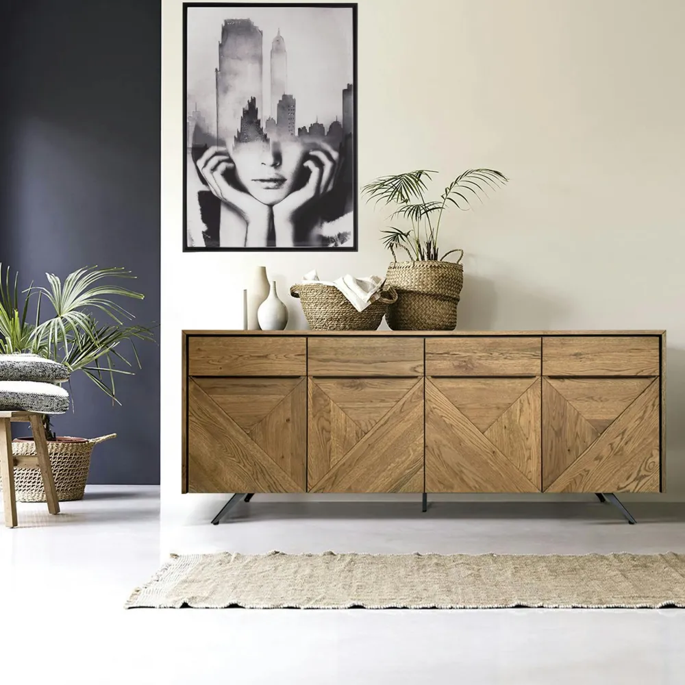 Buffets En Chêne|Buffets En Chêne|MANHATTAN Buffet haut moderne