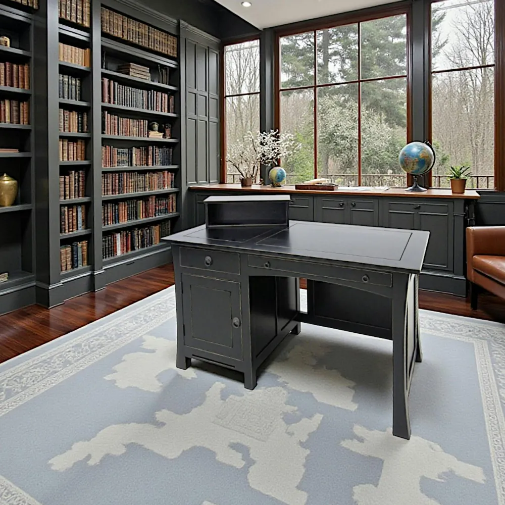 Bureaux En Bois|Maori Bureau multimédia Hévéa 1 porte, 1 tiroir, 1 tablette coulissante, 1 niche supérieure 125x65x75cm