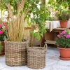 Rangements Déco·Paniers / Boîtes De Rangement|Caches-Pots| Cache-pot haut pour plantes ou graminées (lot de 2)
