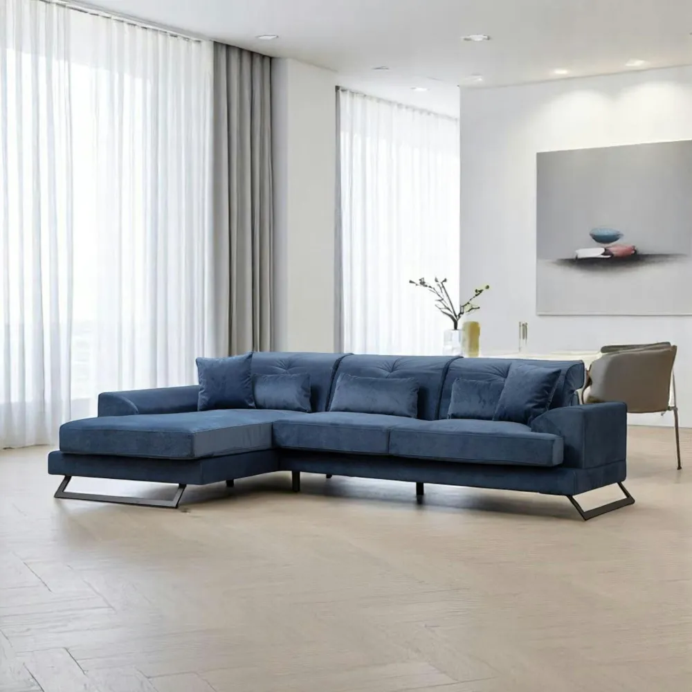 Canapés 3 Places|Canapés En Tissu|MILO Canapé 3 places anthracite avec dossier inclinable