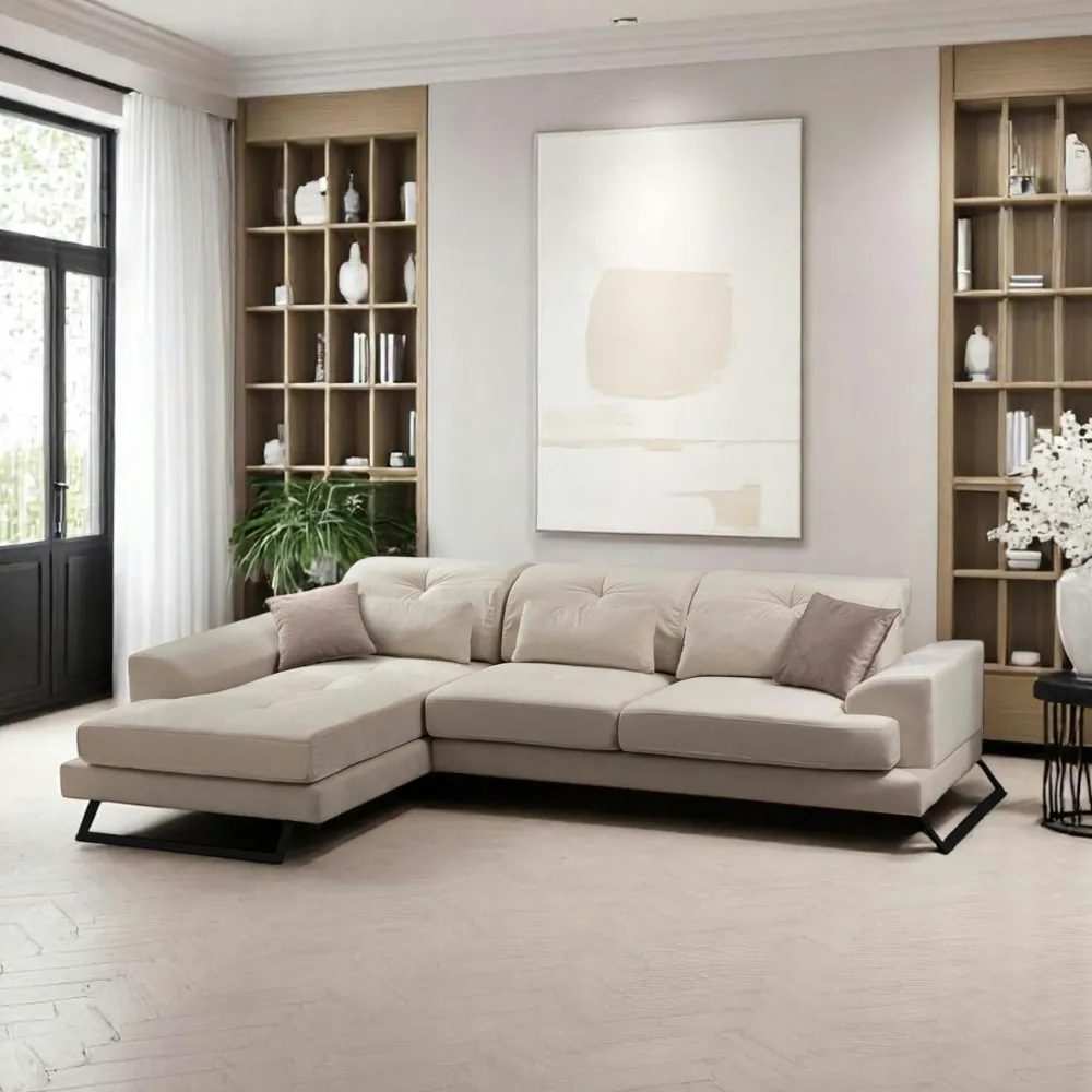 Canapés 3 Places|Canapés En Tissu|MILO Canapé 3 places anthracite avec dossier inclinable