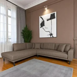 Canapés 3 Places|Canapés D'Angle|AMSTERDAM Canapé d'angle beige sable - côté droit, 290 cm