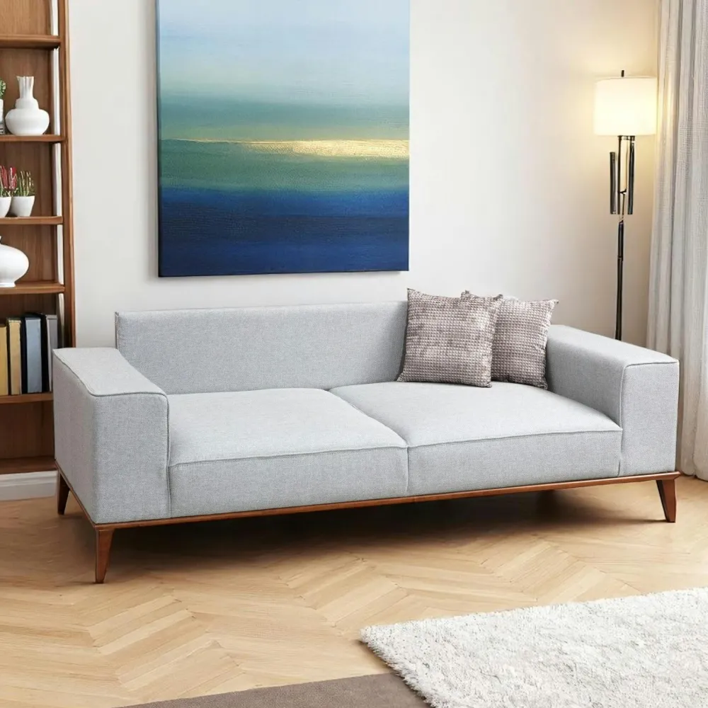 Canapés 3 Places|Canapés D'Angle|LUCCA Canapé d'angle gris - lit d'appoint, côté gauche