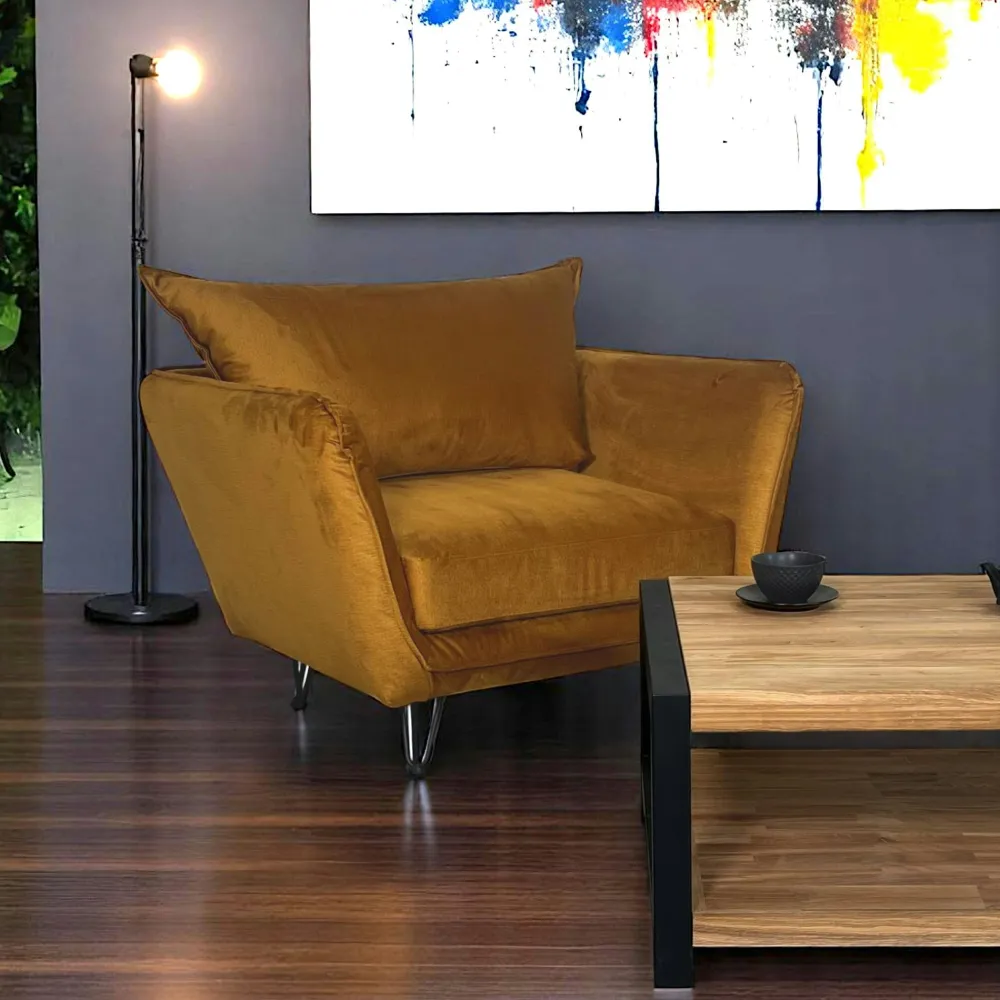 Chaises En Bois|Chaises Avec Accoudoirs|MANAK Chaise bois exotique et cannage dossier arrondi