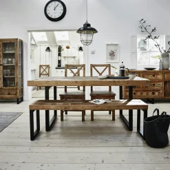 Univers Déco·Loft Industriel|Fauteuils Vintage|BRISBANE Chaise de bureau industrielle grise