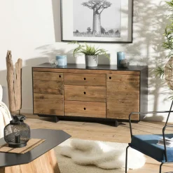 Chaises Velours|Chaises Contemporaines|PALERME Chaise pivotante retro en velours bleu (lot de 2)