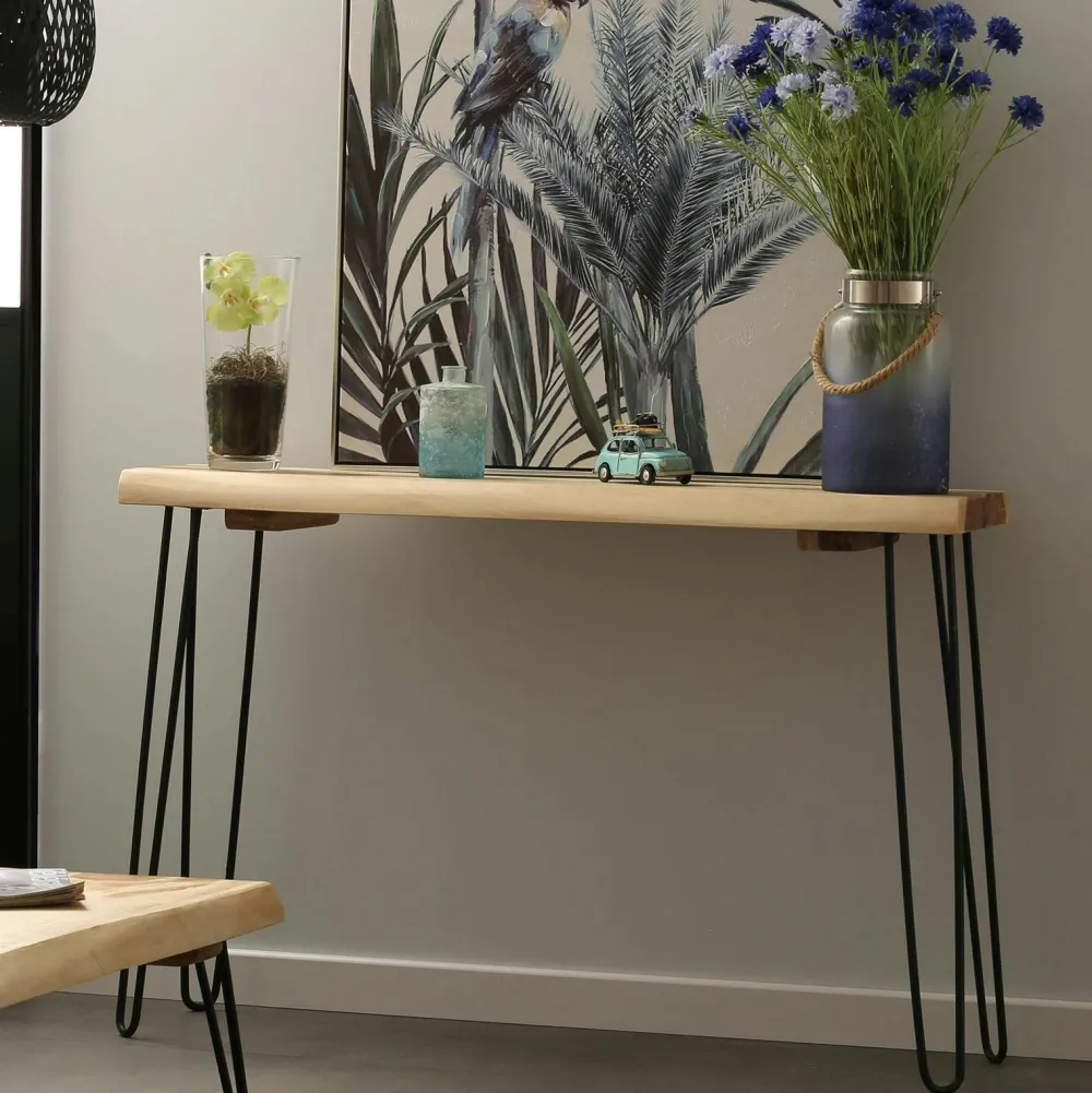 Chaises Capitonnées|Chaises Contemporaines|MALMOE Chaise salle à manger tissu quadrillé gris (lot de 2)