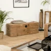 Univers Déco·Maison De Campagne|Rangements Déco·Malles|DENVER Coffre de rangement en bois de pin recyclé