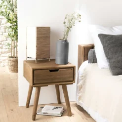 Univers Déco·Maison De Campagne|Commodes Scandinaves|LIMA Commode de chambre en bois de sapin 8 tiroirs