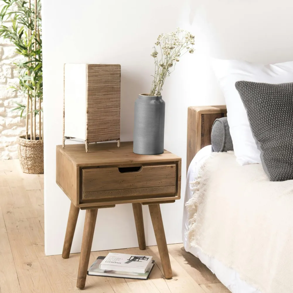 Univers Déco·Maison De Campagne|Commodes Scandinaves|LIMA Commode de chambre en bois de sapin 8 tiroirs