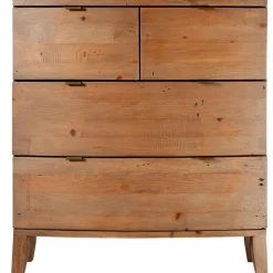 Commodes En Bois|BELFAST Commode en bois recyclé 4 tiroirs