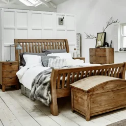 Commodes En Bois|BELFAST Commode en bois recyclé 4 tiroirs