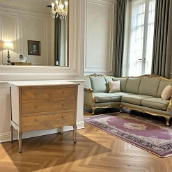 Commodes En Bois|Tradition Commode galbée bois massif