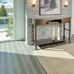 Consoles Avec Tiroirs|Consoles Avec Tiroir|Maori Console 2 tiroirs hévéa 110x38x77cm