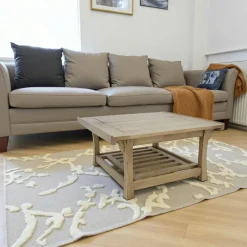 Consoles En Bois|Consoles En Bois|Maori Console Chinoise Hévéa double plateaux - dont un ajouré - et pieds galbés 115x40x76cm