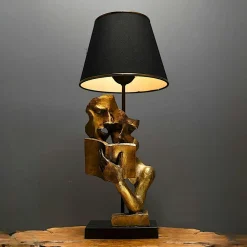 Consoles En Bois|Consoles En Bois|RALF Console de salon en métal finition bronze ancien