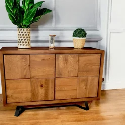 Consoles En Bois|Consoles En Bois|JENA Console d'entrée avec rangement - 3 niches