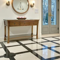 Consoles Avec Tiroirs|Consoles Avec Tiroir|Maori Console hévéa 3 tiroirs 120x70cm