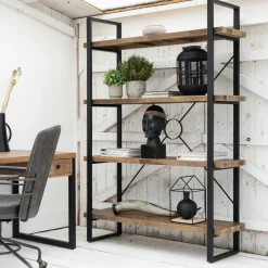 Univers Déco·Scandinave Hygge|Consoles En Bois|MASSA Console marbre et bois