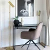 Bureaux En Bois|TALLINN Console/bureau noir - design minimaliste
