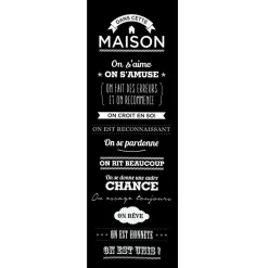 Décorations Murales| Décoration murale bois de teck coloré OTTAWA