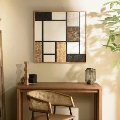 Univers Déco·Maison De Campagne|Décorations Murales|DENVER Décoration murale carrée décor mosaïques