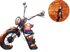 Décorations Murales| Décoration murale en métal moto