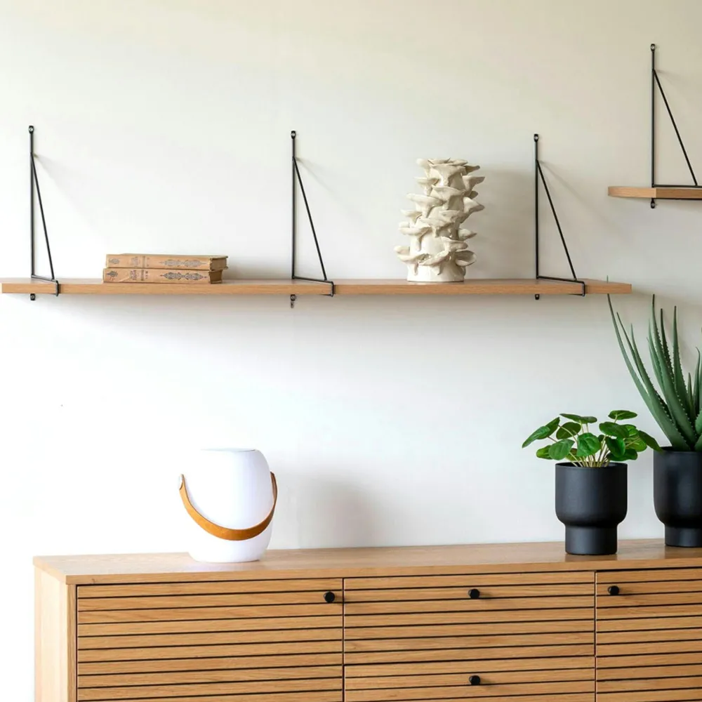 Meubles De Salon·Etagères Murales|Meubles De Rangement·Etagères Murales|TALLINN Etagère murale blanche, 4 niches